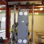 Placing Heat Exchanger Into Place