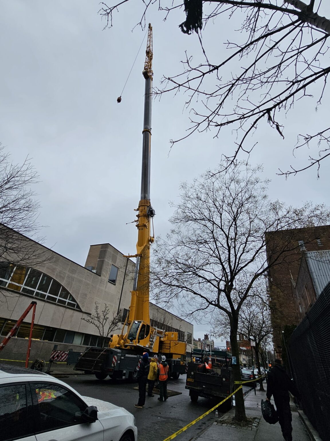 Cooling Tower Project for Queens Library - United Crane and Rigging